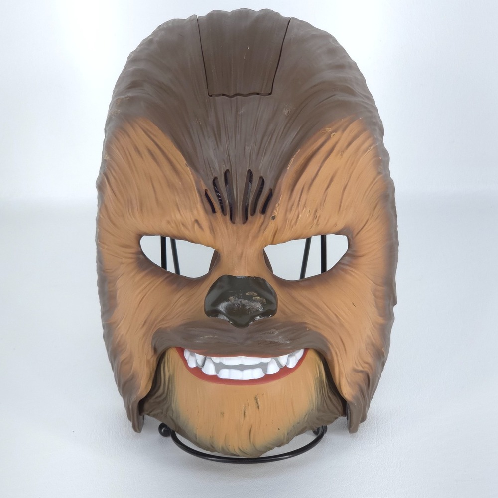 Star Wars Hasbro Chewbacca Viral Electronic Roaring Mask Moving TESTED See VIDEO